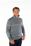 Mens Classic Ski Jumper - Grey