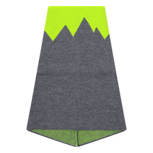  Mountain Range Merino Snood - Grey Green