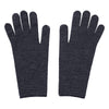 Merino Glove Liners - Mens Charcoal and Grey