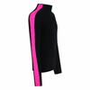 Womens Verbier Ski Jumper - Navy Pink and Green