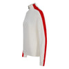 Womens Verbier Ski Jumper - White Red and Navy