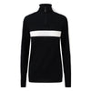 Womens St Anton Ski Jumper - Black and White