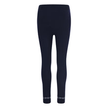  Navy blue leggings on a white background