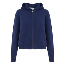  Blue hoodie on a white background