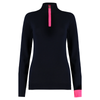 Womens Aspen Jumper Navy Pink