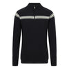 Mens Avoriaz Ski Jumper Charcoal Khaki Grey