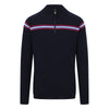 Mens Avoriaz Ski Jumper Navy Red Cobalt Grey