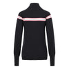 Womens Avoriaz Ski Jumper Charcoal, Pink, Grey and White