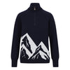 Womens Jungfrau Ski Jumper - Navy