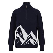  Womens Jungfrau Ski Jumper - Navy