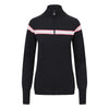 Womens Avoriaz Ski Jumper Charcoal, Pink, Grey and White