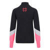 Womens Val Thoren Ski Jumper Charcoal, Pink and Grey