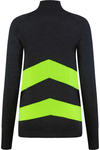 Womens Kitzbuel Jumper Charcoal and Green